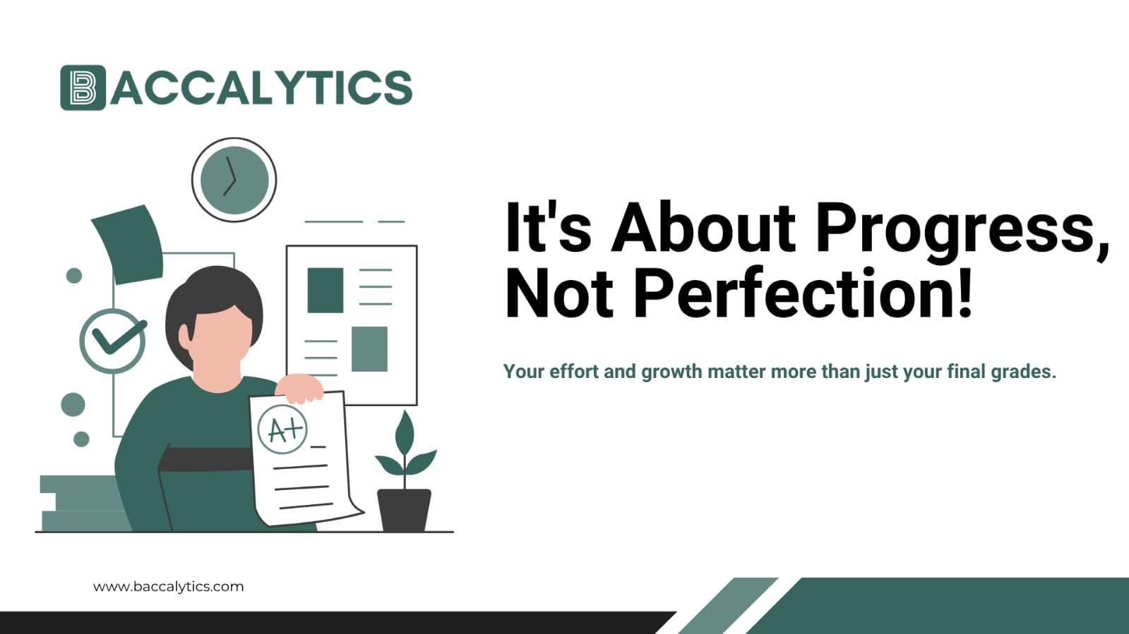 It's About Progress, Not Perfection!