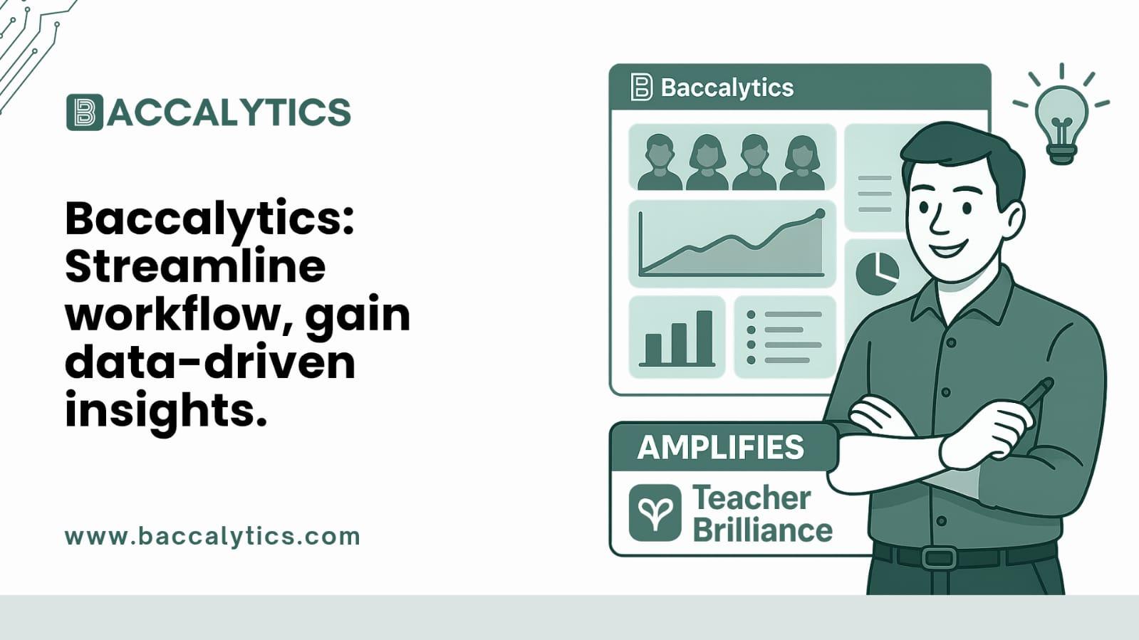 Baccalytics: Streamline workflow, gain data-driven insights.