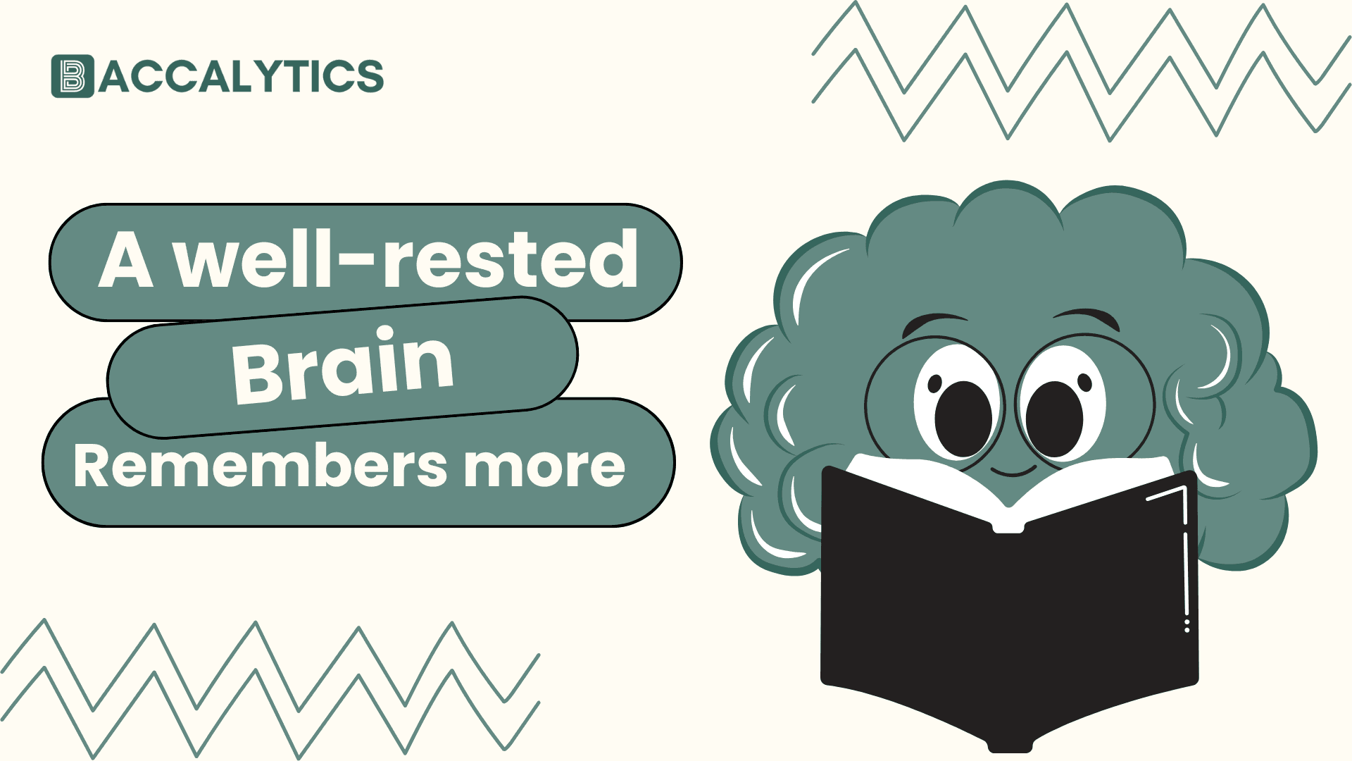 A well-rested brain remembers more