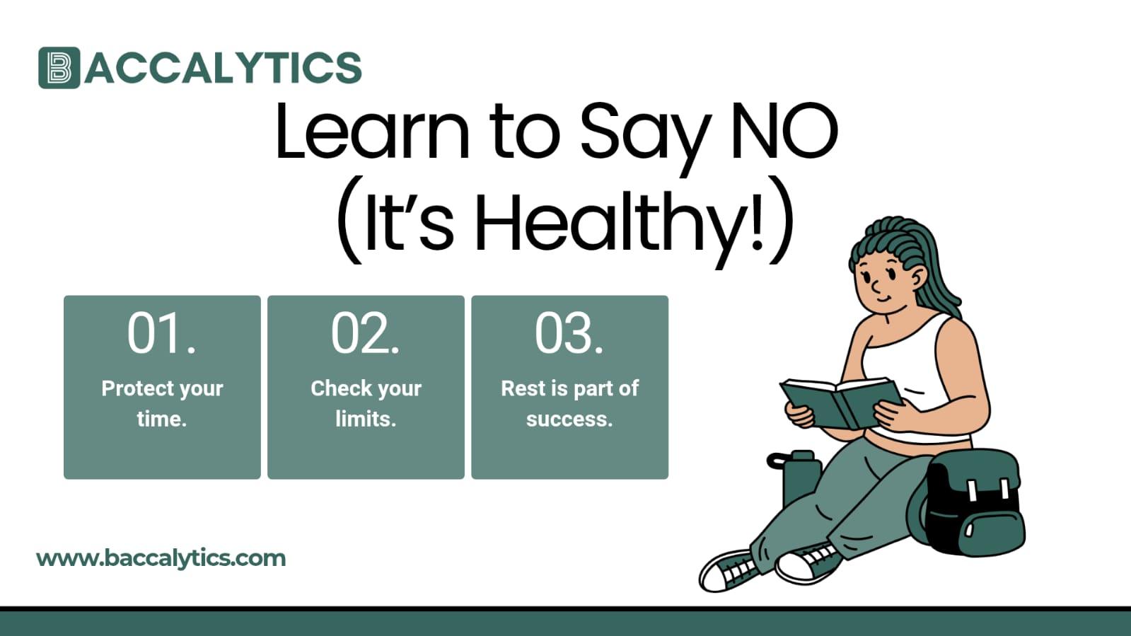 Learn to Say NO (It’s Healthy!)