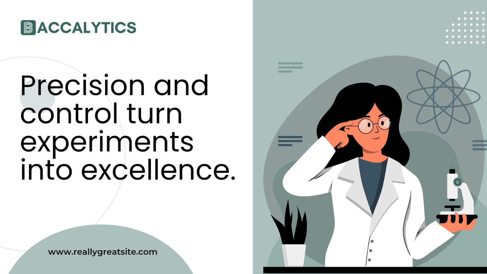 Precision and control turn experiments into excellence.