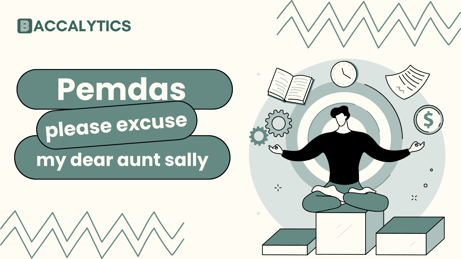 Pemdas - please excuse my dear aunt sally