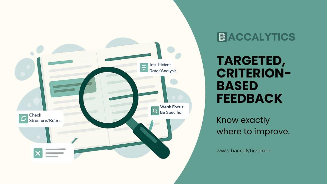 Know exactly where to improve.