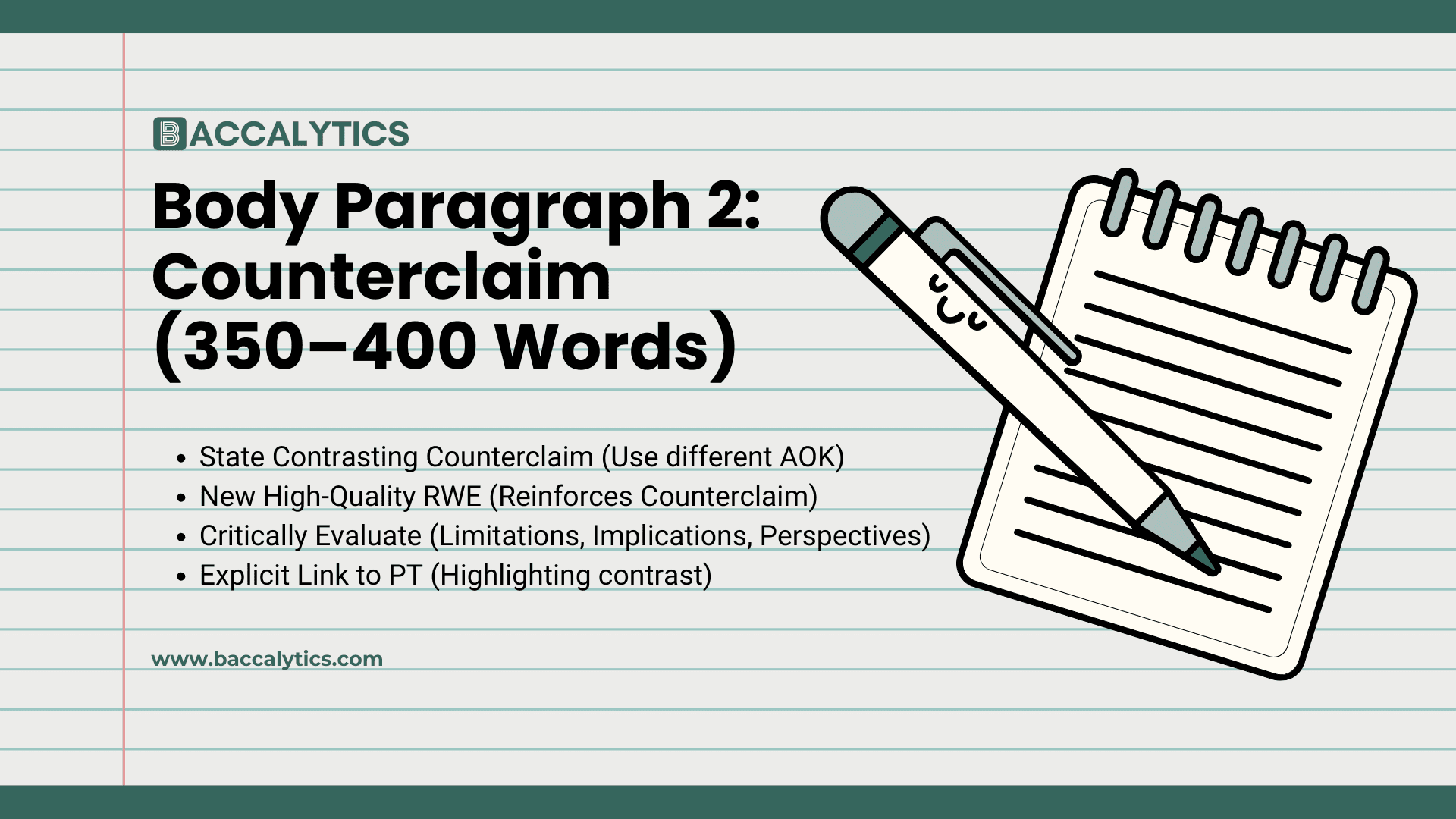 Body Paragraph 2: Counterclaim (350–400 Words)
