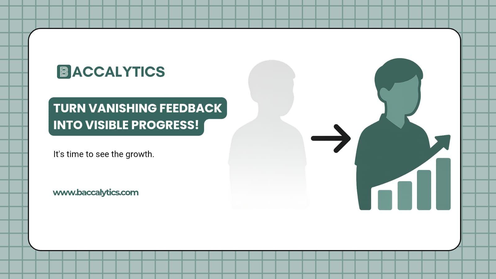 What if feedback transformed? From disappearing... to visible progress! See real student growth.