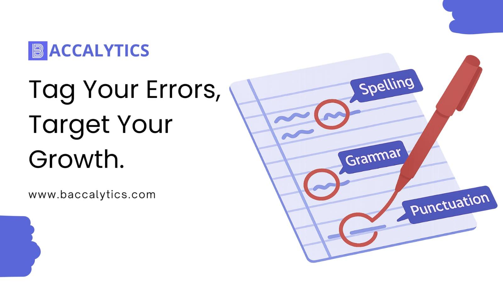 Tag Your Errors, Target Your Growth.