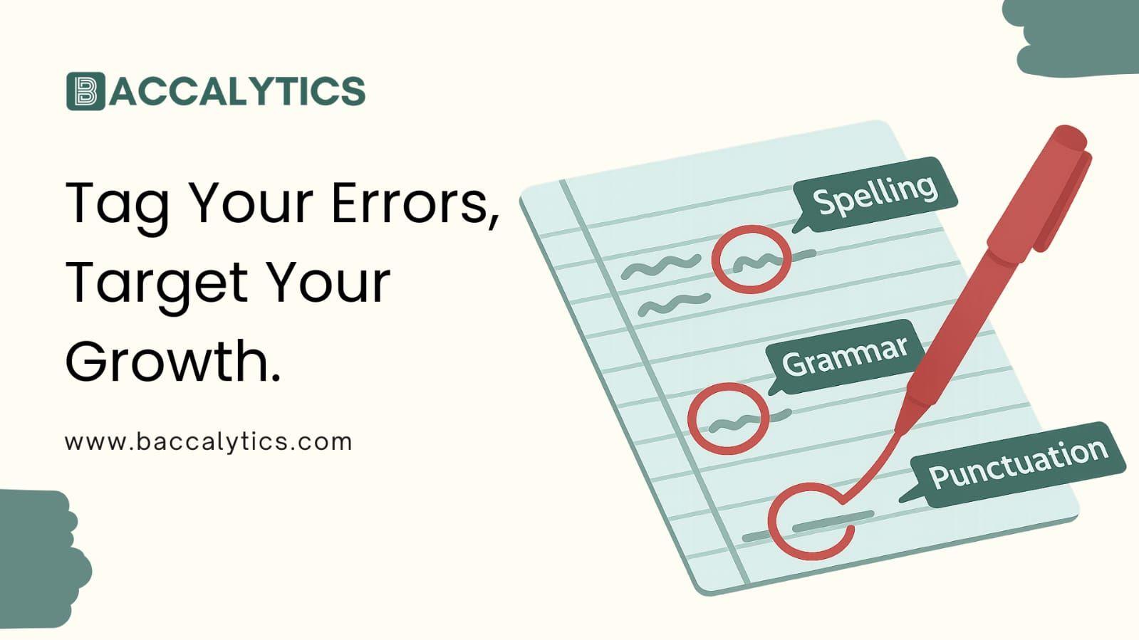 Tag Your Errors, Target Your Growth.