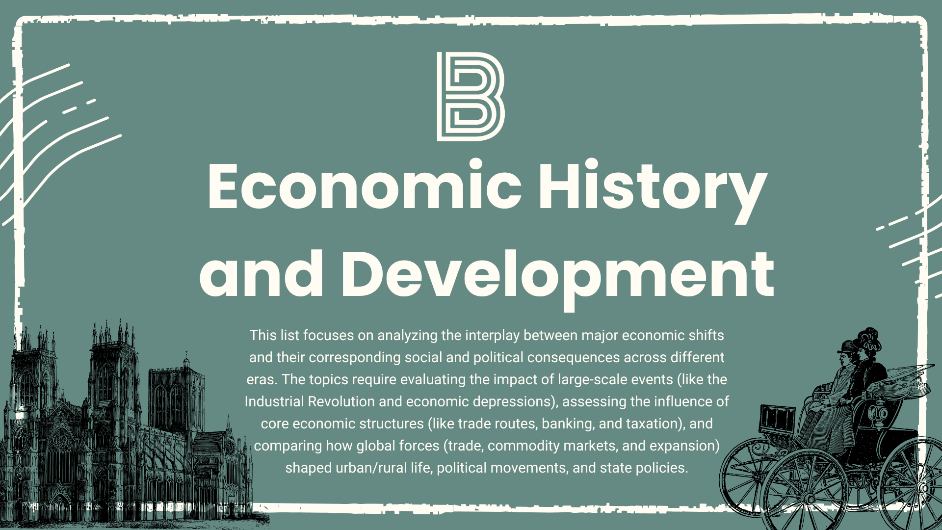 Economic History and Development
