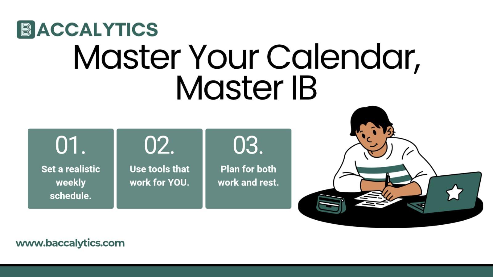 Master Your Calendar, Master IB