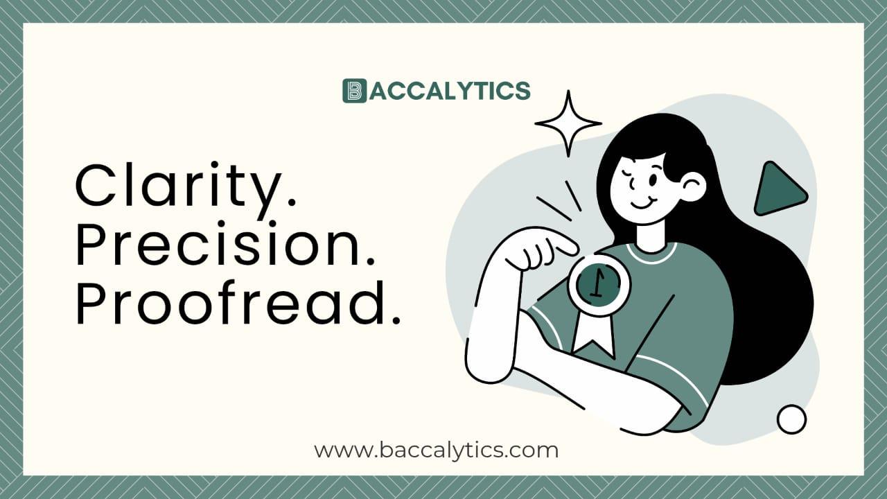 Clarity. Precision. Proofread.