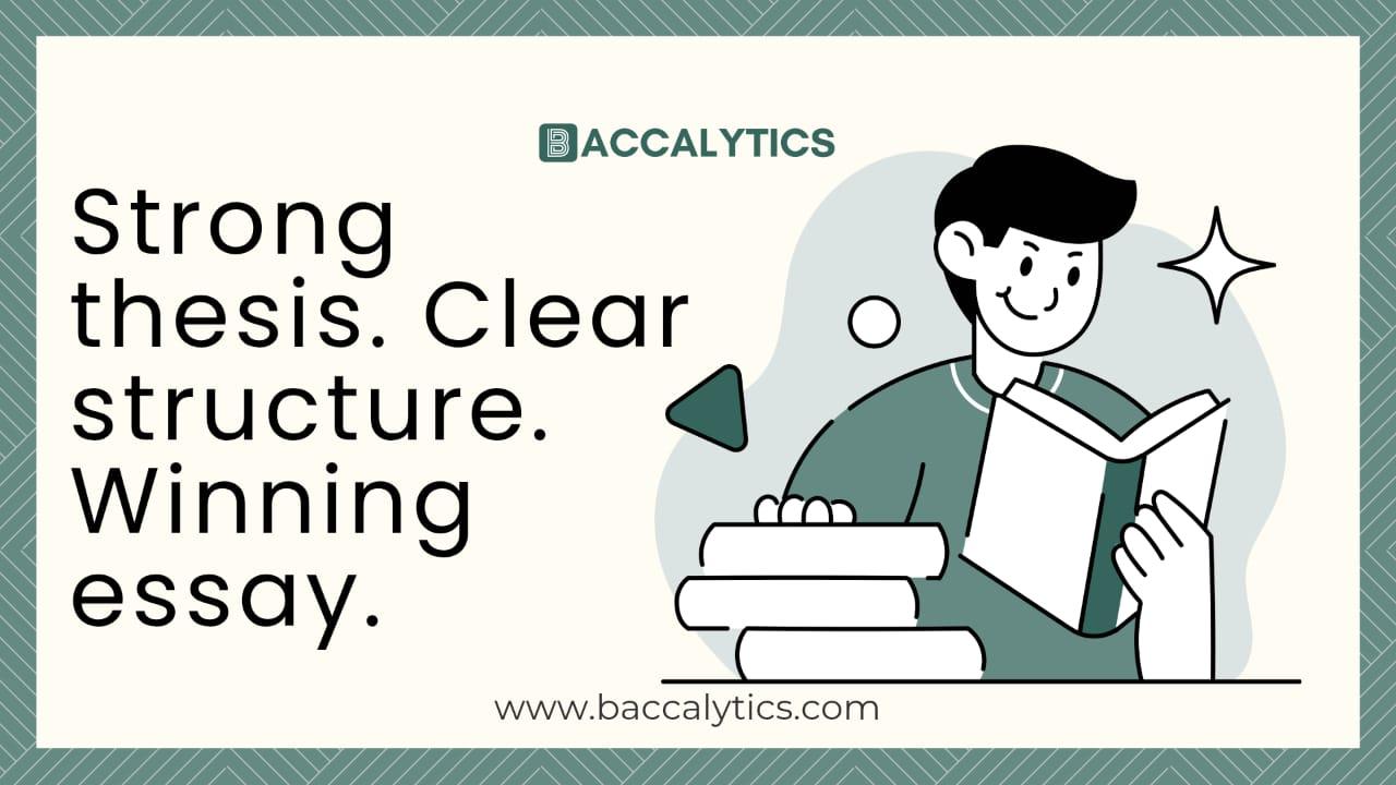 Strong thesis. Clear structure. Winning essay.