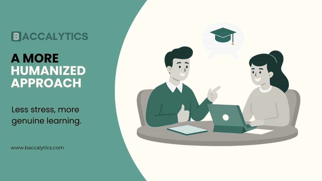 Less stress, more genuine learning.