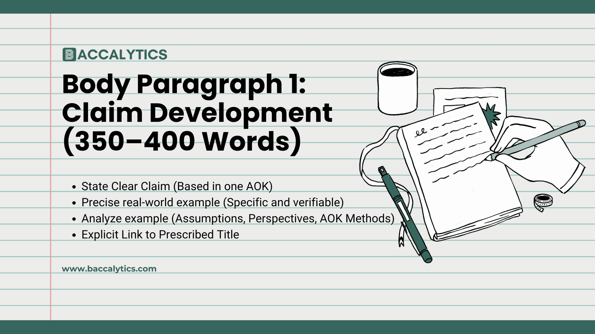 Body Paragraph 1: Claim Development (350–400 Words)