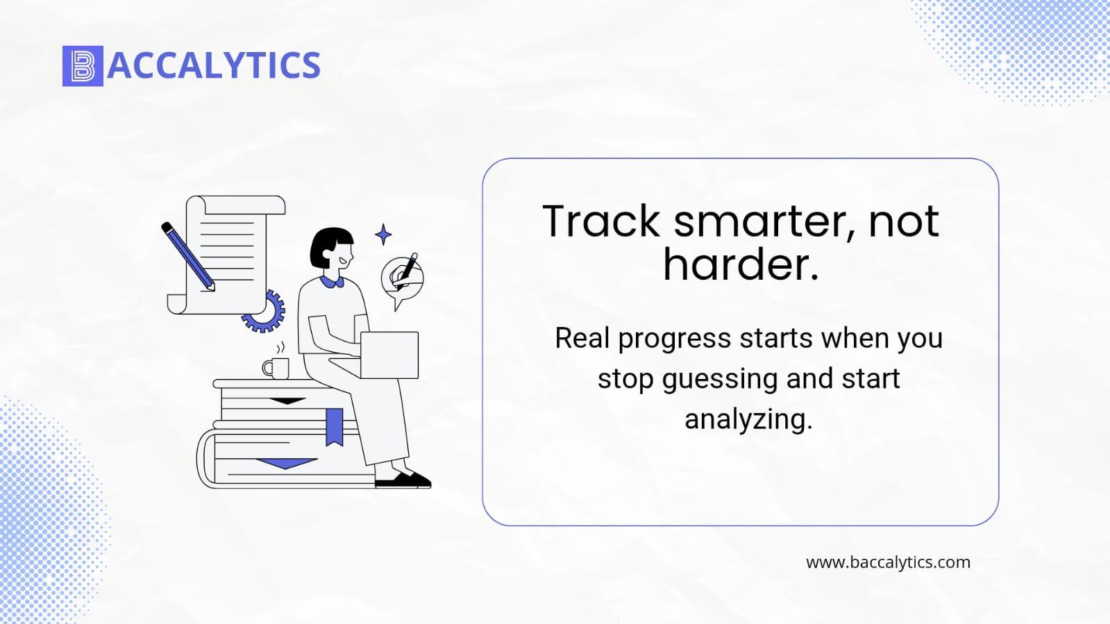 Real progress starts when you stop guessing and start analyzing.