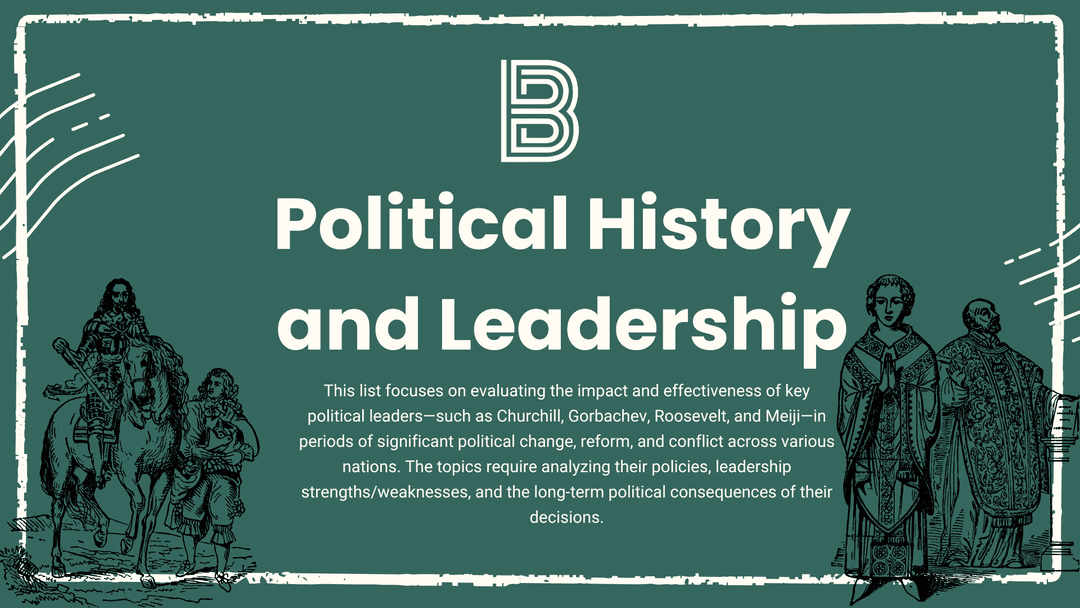 80 Plus IB History IA Topic Ideas That Actually Work With Examples ...
